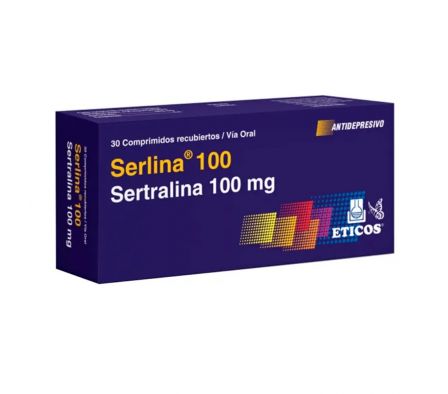SERLINA 100 MG CAJA X 30 COMPRIMIDOS