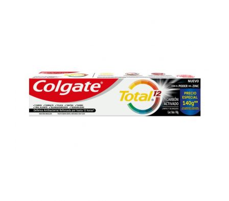 COLGATE TOTAL 12 CARBON ACT140 GR
