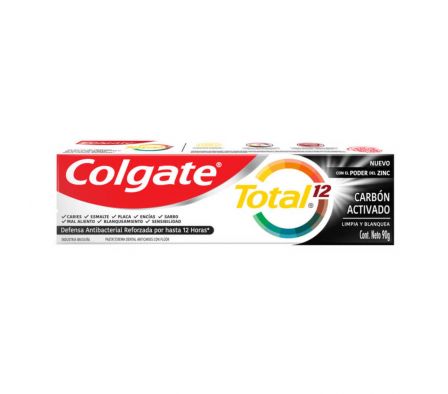 COLGATE TOTAL 12 CARBON ACTIB 90GR