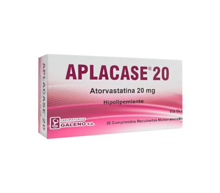APLACASE 20MG X 30 COMP
