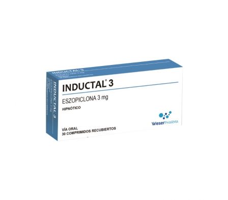 INDUCTAL 3MG CAJA X 30 COMP. REC.