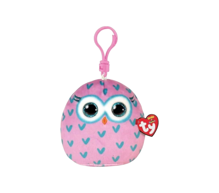 TY BEANIE BOSS WINKS BUHO CLIP