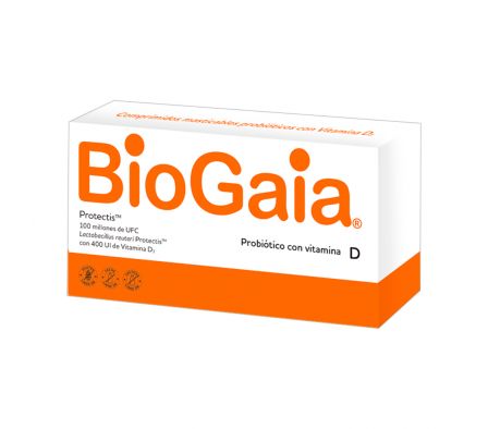 BIOGAIA D CAJA X 30 COMPRIMIDOS MASTICABLE