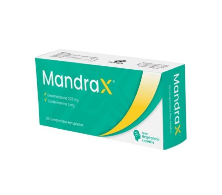 MANDRAX COMPRIMIDOS CAJA X 30