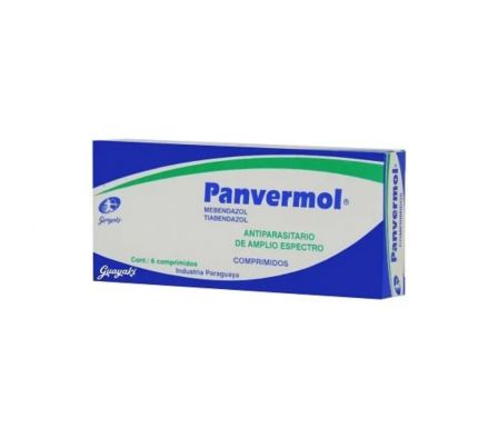 PANVERMOL CAJA X 6 COMPRIMIDOS