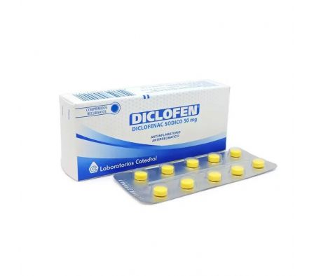 DICLOFEN 50 MG BLISTER X 10 COMPRIMIDOS (10)
