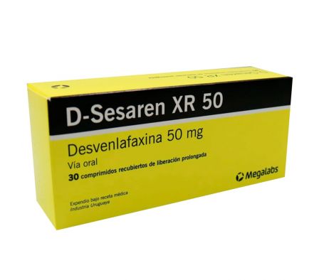 D- SESAREN XR 50 MG CAJA X 30 COMPRIMIDOS