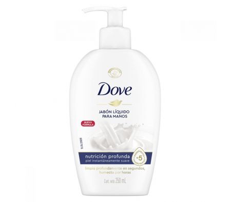 DOVE JAB LIQ P/M NUTRIC PROFUNDA 6X250ML