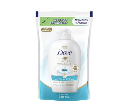 DOVE JAB LIQ P/M ANTIB CP H 12X220ML