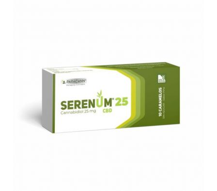 SERENUM 25 MG CAJA X 10 CARAMELOS