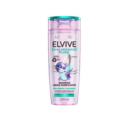 ELVIVE SHAMP PURE  HIDRA HIALURONICO 370 ML