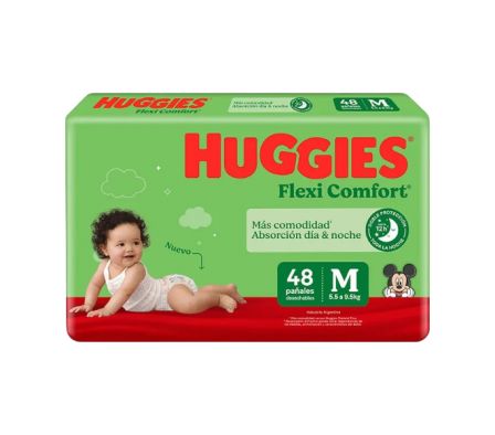 HUGGIES PAÑAL ACTSEC M  ULTRAP 48UNI