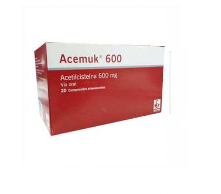 ACEMUK 600MG EFERV CAJA X 20 COMP