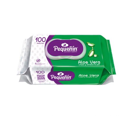 PEQUEÑIN TOH HUMEDAS ALOE X100