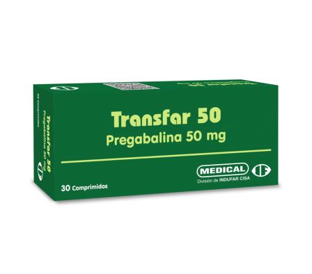 TRANSFAR 50 MG CAJA X 30 COMPRIMIDOS