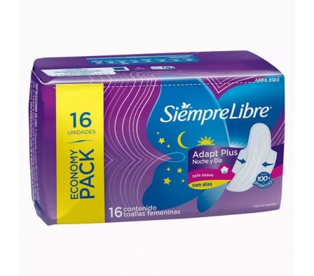 SIEMPRE LIBRE NOCT C/ALAS 16 UNID