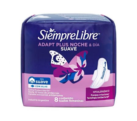 SIEMPRE LIBRE ADAPT PLUS C/A 8U