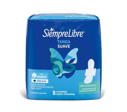 SIEMPRE LIBRE TANGA 8 UNIDADES