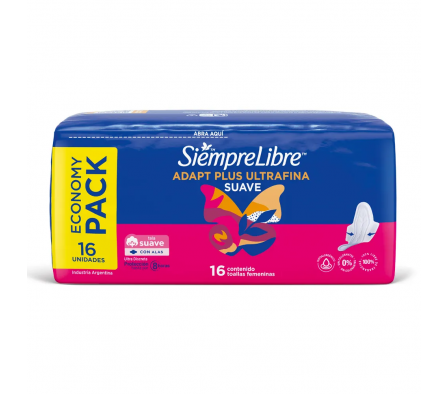 SIEMPRE LIBRE ULTRAFINA C/A 16UNID