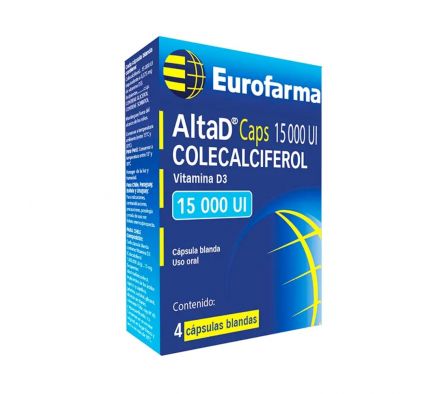 ALTA D 15.000 UI CAJA X 4 CAPS