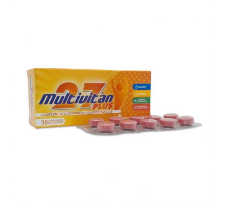 MULTIVITAN 27 PLUS CAJA X 30 COMPRIMIDOS