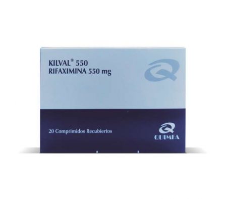 KILVAL 550 MG CAJA X 20 COMPRIMIDOS