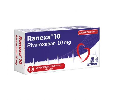 RANEXA 10 MG CAJA X 10  COMPRIMIDOS