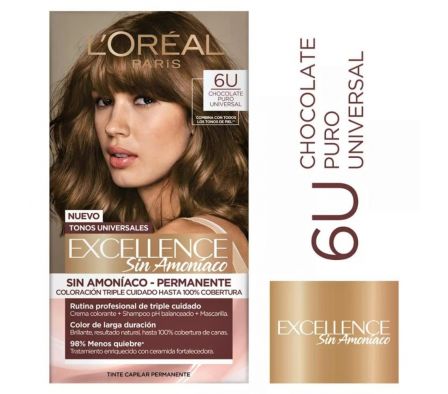EXCELLENCE LOREAL NUDES SIN AMONIACO NRO 6