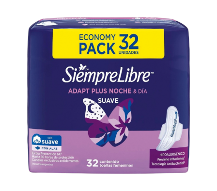 SIEMPRE LIBRE ADAPT PLUS NYD C/A 32 UNID
