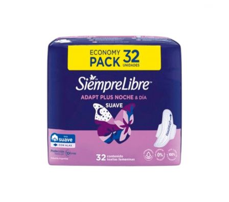 SIEMPRE LIBRE ADAPT PLUS NYD C/A 32 UNID