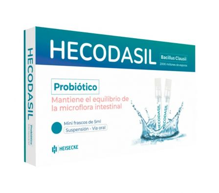 HECODASIL ESPORA DE BACILLUS CAJA X 10 AMPOLLAS X 5 ML