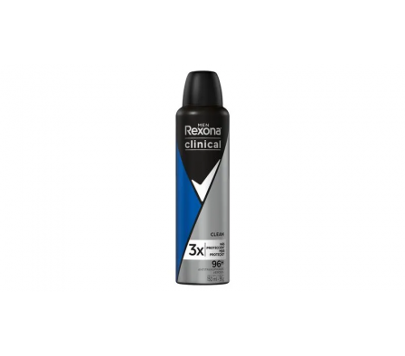 REXONA M CLIN AER CLEAN 96H 12X91G/150ML
