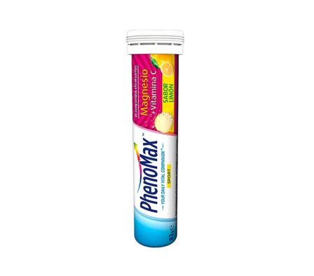 PHENOMAX MAGNESIO + VITAMINA C X 20 TABL EFERV