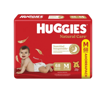 HUGGIES PAÑAL SUPREME  CR M AHORRP X68UNID