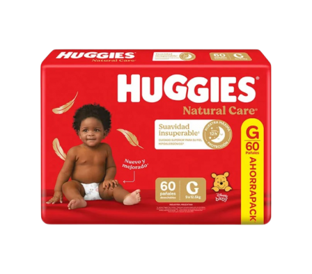 HUGGIES PAÑAL SUPREME  CR G AHORRP  60UNI