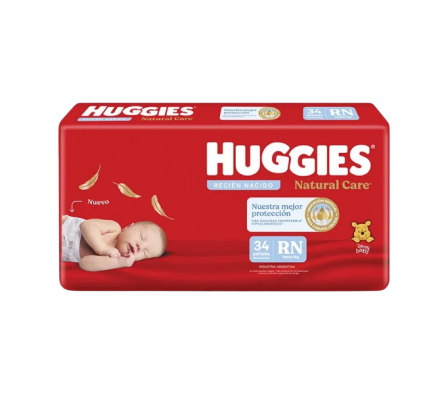 HUGGIES PAÑAL SUPREME CR RN MEGA X34 UNID AR