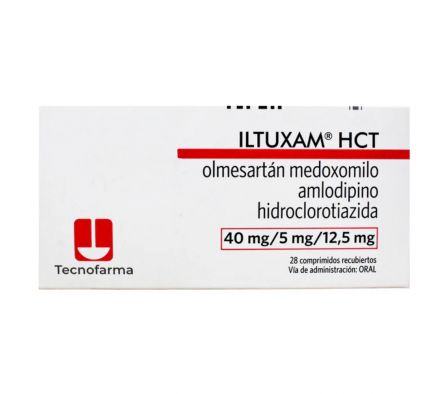 ILTUXAM HCT 40/5/12.5 MG CAJA X 28 COMP