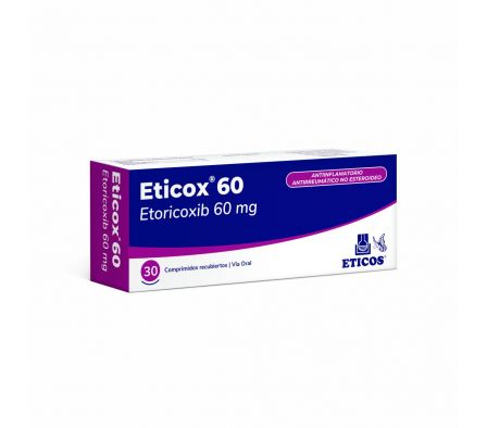 ETICOX 60 MG CAJA 30 COMPRIMIDOS