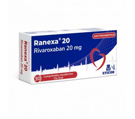 RANEXA 20 MG CAJA X 30 COMPRIMIDOS
