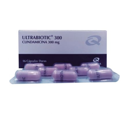 ULTRABIOTIC 300 MG CAJA X 16 CAPSULAS DURAS