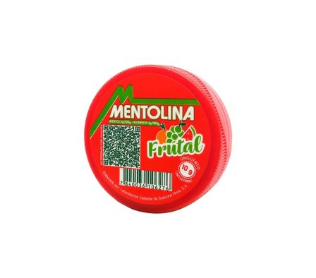 MENTOLINA FRUTAL POTE X 10 GRAMOS  (25)