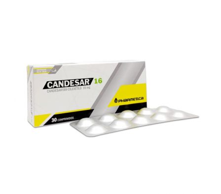 CANDESAR 16 MG CAJA X 30 COMPRIMIDOS