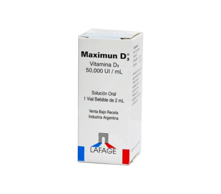 MAXIMUN D3  CAJA X 1 AMPOLLA 2 ML