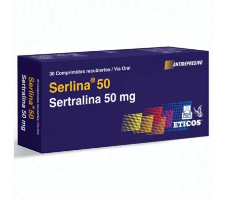 SERLINA 50 MG CAJA X 30 COMPRIMIDOS