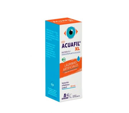 ACUAFIL XL SOLUCION AFTALMICA FRASCO X 20 ML