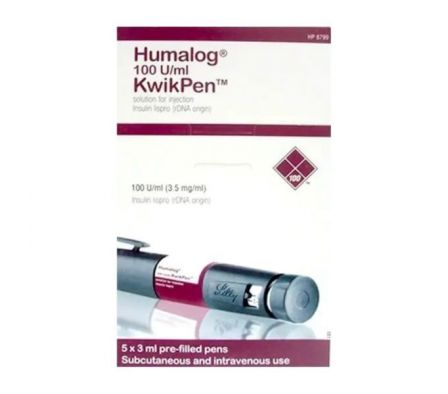 HUMALOG KWIKPEN PLUMAPRELL 100IU X 1 3ML (5)