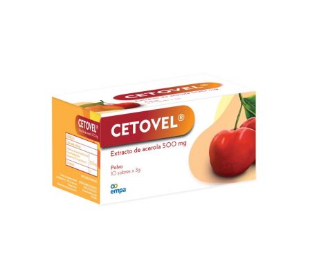 CETOVEL 500 MG CAJA X 10 SOBRES