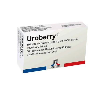 UROBERRY CAJA X 30 COMPRIMIDOS