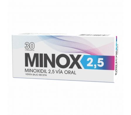 MINOX 2.5 MG CAJA X 30 COMP