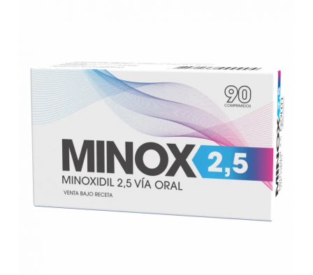 MINOX 2.5 MG CAJA X 90 COMP